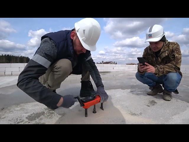 Определяем фактический класс бетона в КП Ренессанс парк - экспертиза железобетонных конструкций