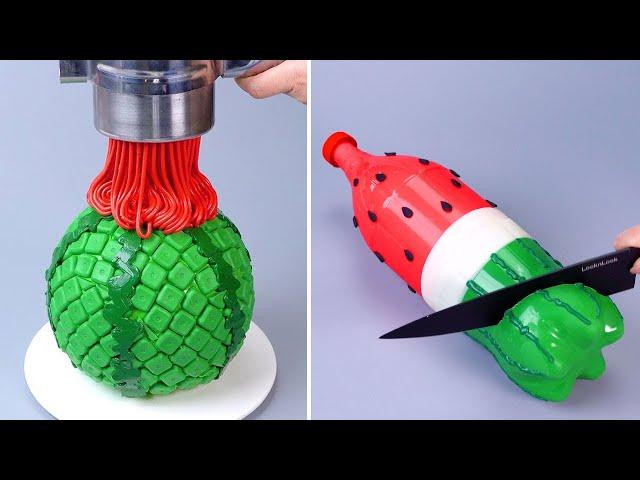 Best Watermelon Cake,Dessert,Ice Cream For Holiday | Amazingly Cake Decorating Ideas