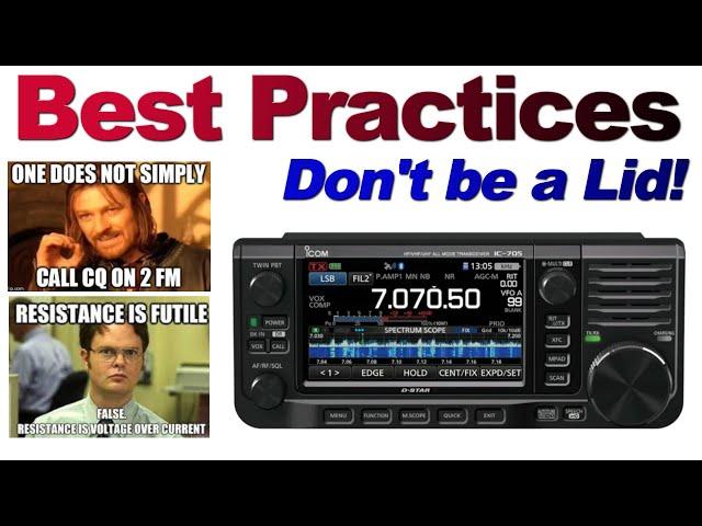 Unwritten Rules of Ham Radio