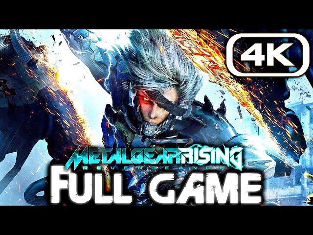 METAL GEAR RISING Gameplay Walkthrough FULL GAME (4K 60FPS) No Commentary + All DLC