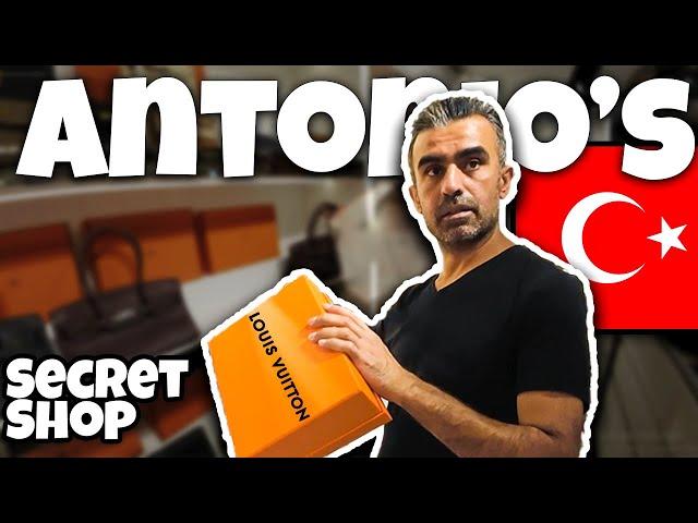 Antonio's Secret Fake Shop in Grand Bazaar Istanbul Turkey| spent a day with my dear Cousin Antonio