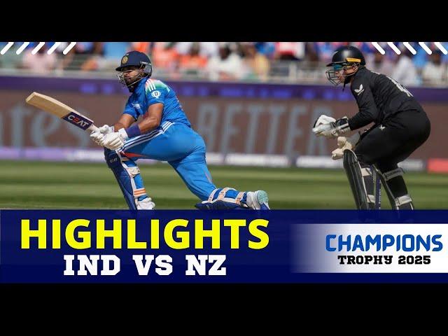 India vs New Zealand Highlights | IND vs NZ HIGHLIGHTS | Champions Trophy 2025