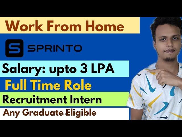 Latest work from home Job update for Freshers and Experienced Graduates|Apply Now