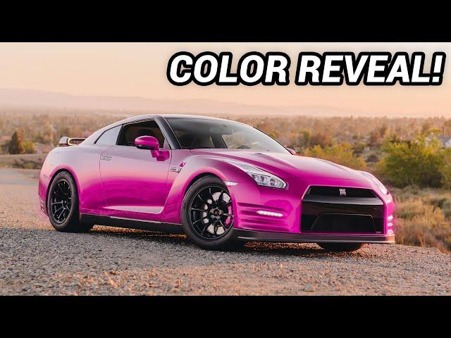 NISSAN GTR NEW WRAP REVEAL!!!