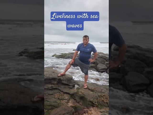 Liveliness With Sea Waves