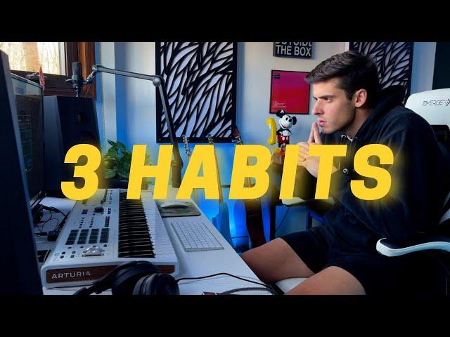 3 Habits That Made Me A Full Time Music Producer By 22