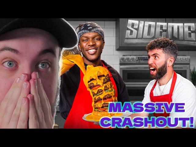REACTING TO THE SIDEMEN 100,000 CALORIE COOK OFF!