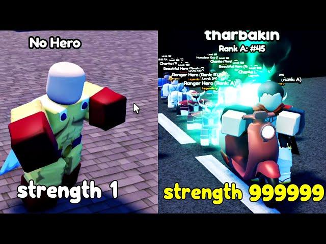 I Became the strongest puncher on Roblox! (One Punch Fighters X)