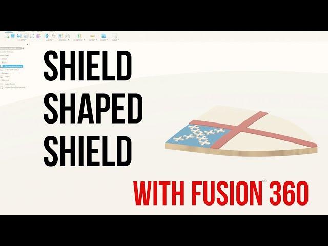 Shield Design with Fusion 360 (SMM Sign Build - Part 8)