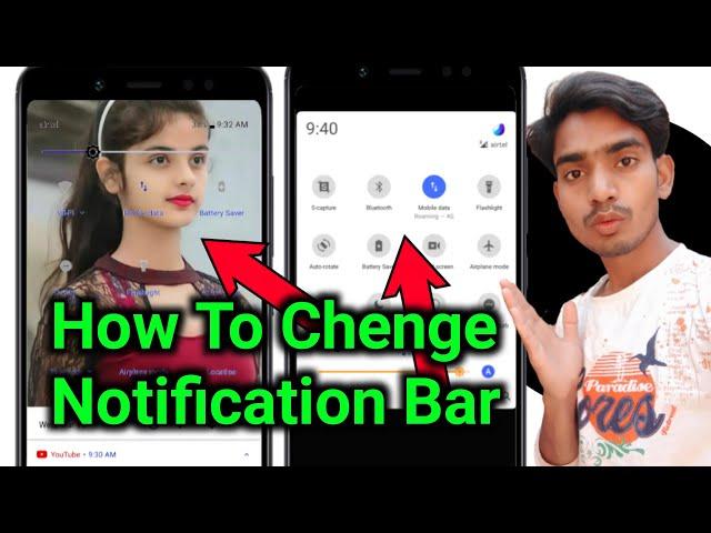 How To Change || Notification Bar || Full Costomiz || QRPN || Kaise kare