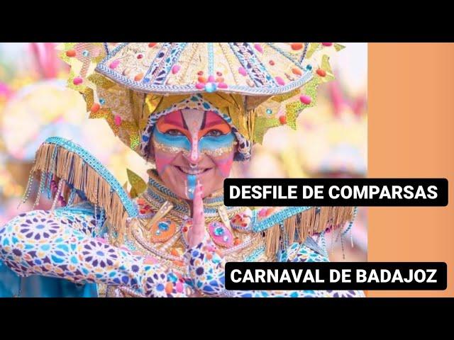 DESFILE DE COMPARSAS BADAJOZ. 1° parte CARNAVAL DE BADAJOZ. COMPARSA LOS MISMOS Y  LOS LINGOTES