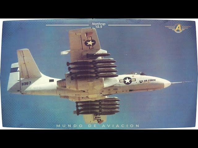 ¿Por qué no le gano al A-10? - Northrop YA-9