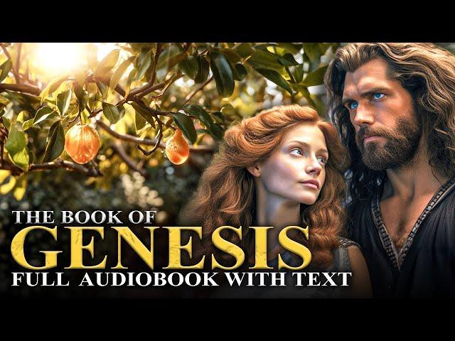 THE BOOK OF GENESIS (KJV)  Story of Creation to Joseph | Full Audiobook With Text