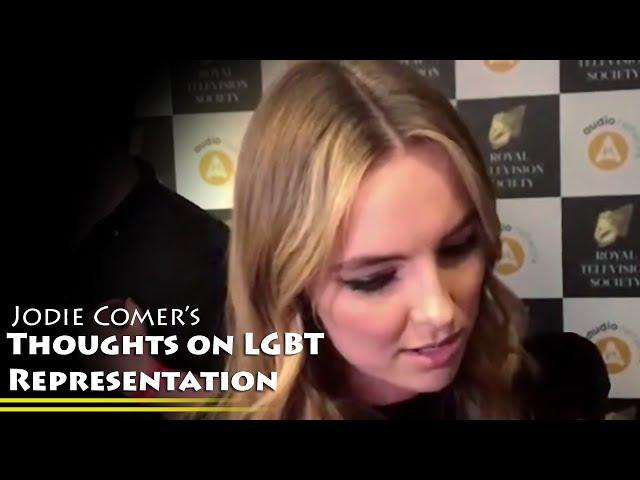 Jodie Comer's thoughts on LGBT representation through her character, Villanelle: