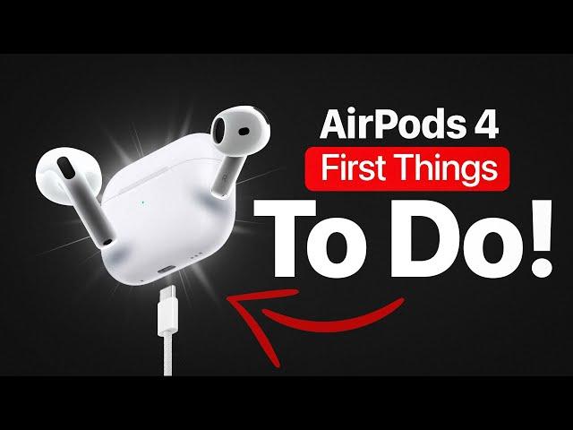 AirPods 4 Review + First Things To Do!