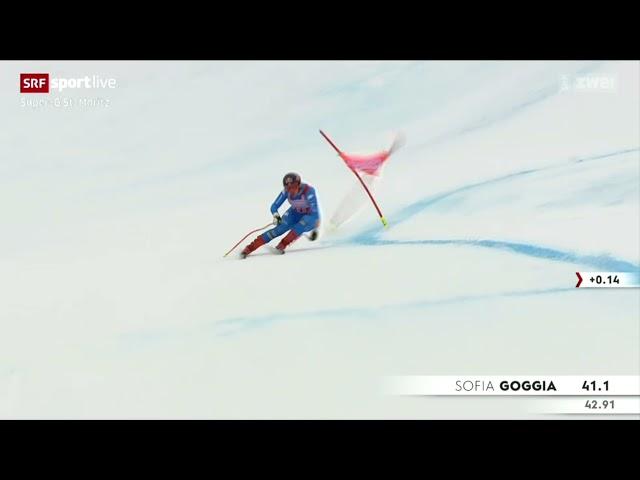 Sofia Goggia - 2. Platz - Super-G St. Moritz 2021