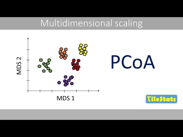 PCA vs PCoA (Multidimensional scaling) - explained