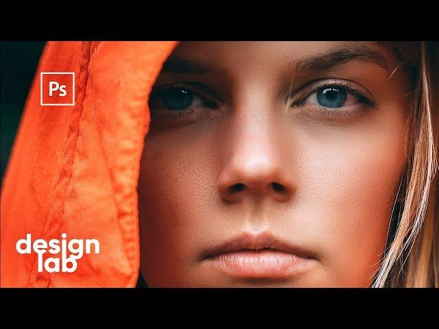 High-End Skin Retouching in 1 Minute / Photoshop Tutorial