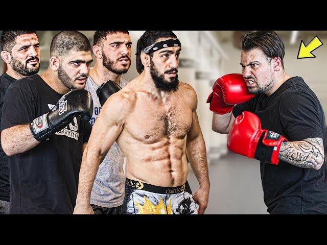 I Pretended to be a PRO BOXER & Got LAID OUT by MMA Fighters!