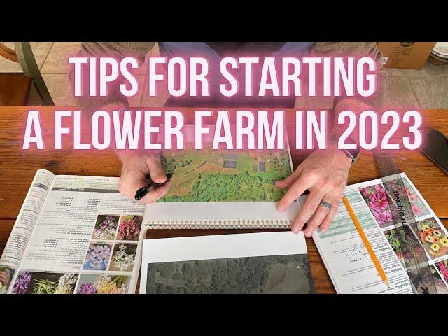 TIPS for Starting a FLOWER FARM in 2023 | PepperHarrow