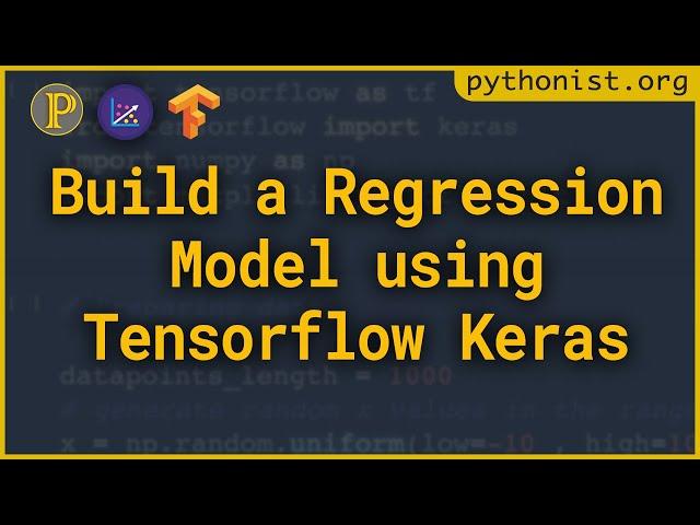 Building a Regression model using Keras - Pt-11 | Machine Learning using TF