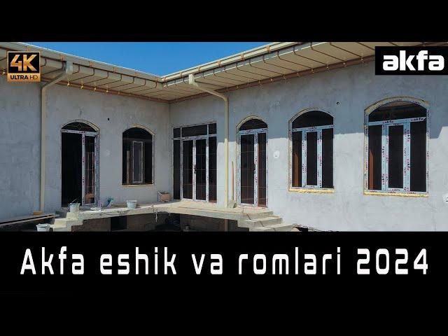 Akfa eshik va romlari 2024