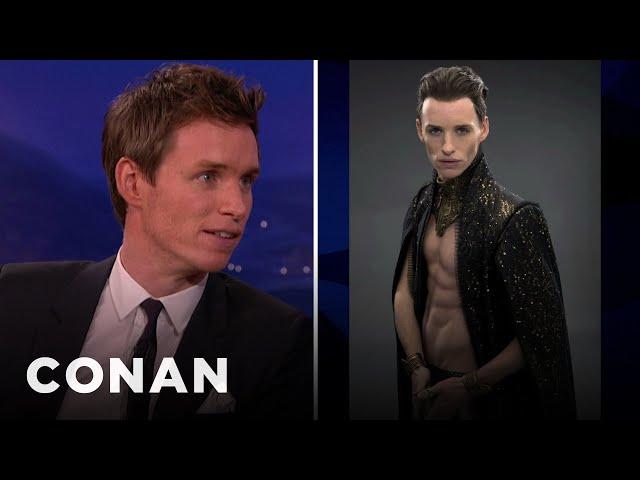 Eddie Redmayne's "Jupiter Ascending" Ripped Abs | CONAN on TBS