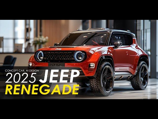 Jeep Renegade All New 2025 Concept Car, AI Design