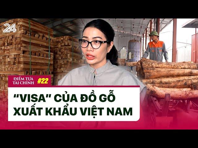 “Visa” của đồ gỗ xuất khẩu Việt Nam | VTV24