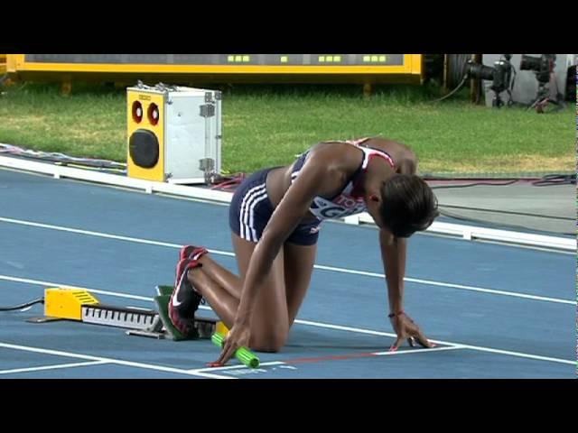 USA win gold in the Women's 4x400m Relay