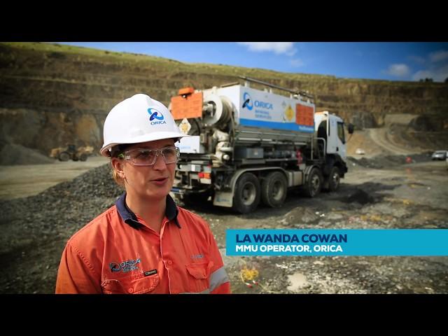 Life as an MMU Operator – Orica Quarry Solutions, Stevenson Group