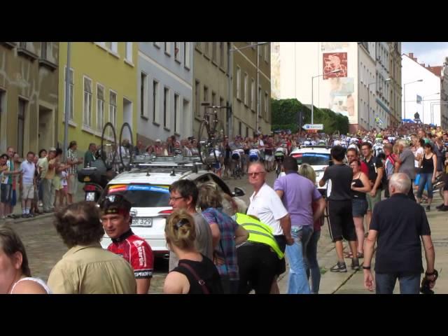 "Steile Wand" Meerane - Thüringenrundfahrt der Frauen 2015