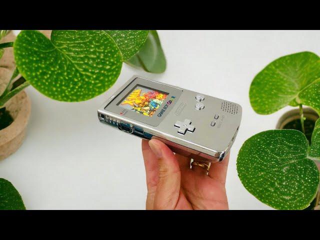 Chrome Gameboy Color Custom Build