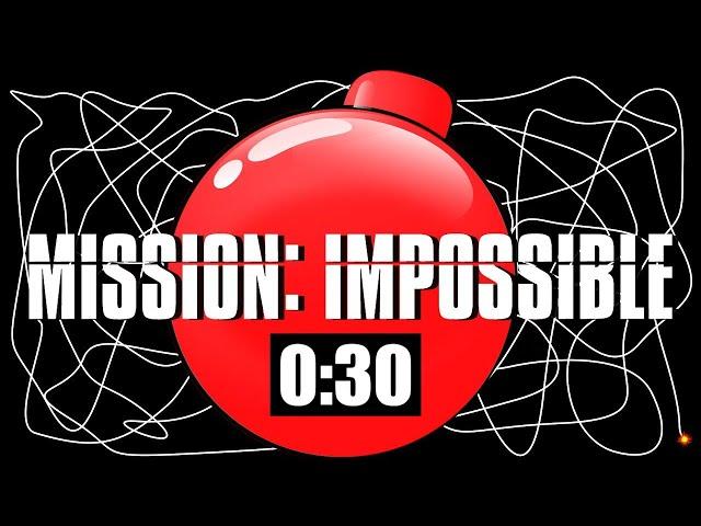 30 Second Timer Bomb [MISSION IMPOSSIBLE] 