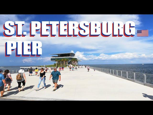 The St. Pete Pier Is Open: Walking Tour Of The New Pier In St. Petersburg Florida