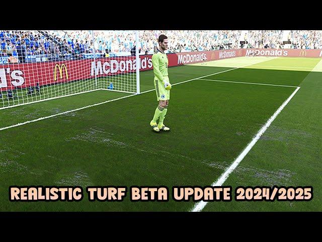 REALISTIC TURF BETA UPDATE 2024/2025 - PES 2021 & FOOTBALL LIFE 2024