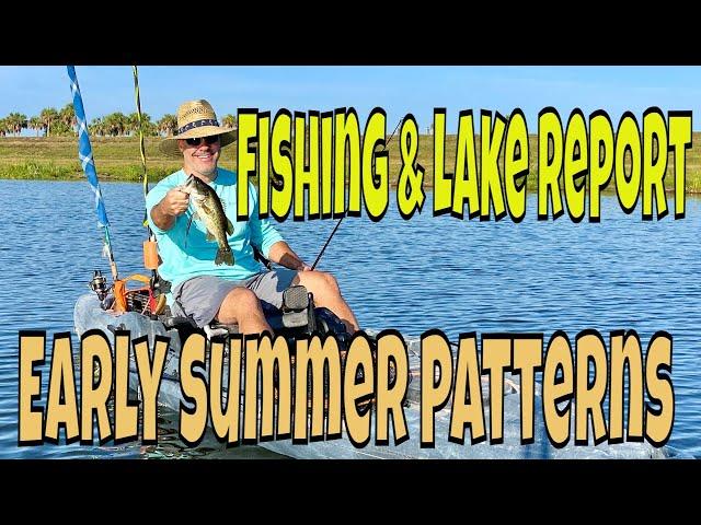 Headwaters Lake Bass Fishing Report. Early Summer Bass Patterns.