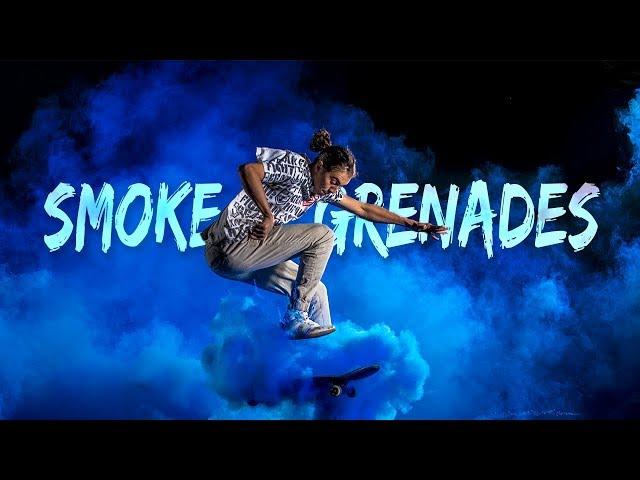 1000fps Colored Smoke Grenades 4K HDR (UHD)