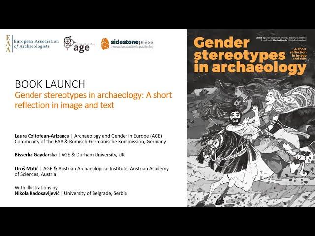 Virtual launch of the book "Gender stereotypes in archaeology"