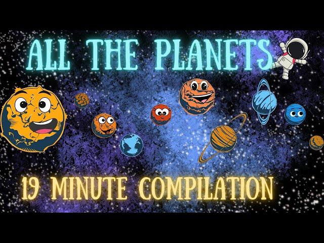 Planet Songs for Children | 19 Minute Compilation from Silly School Songs! | Planet Songs for Kids