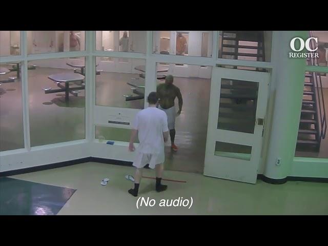 JAIL SURVEILLANCE VIDEO:  Joshua Waring, the son of a “Real Housewives” star, attack in jail