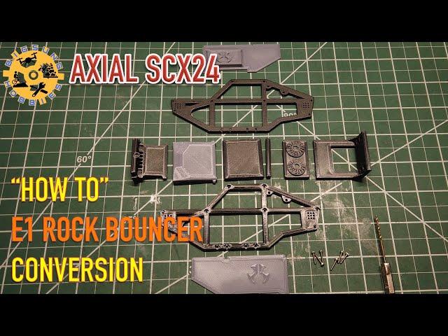 1/24 Scale Axial SCX24 | "How To" Build SCX24 E1 Rock Bouncer!