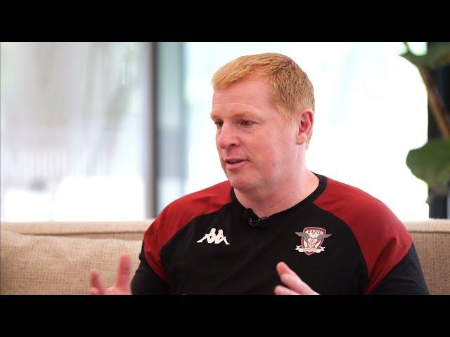  Neil Lennon, despre Rapid, tactica, modele, debutul oficial & altele | Partea #3