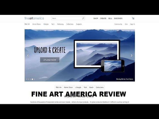 Fine Art America Review | Buying and Selling