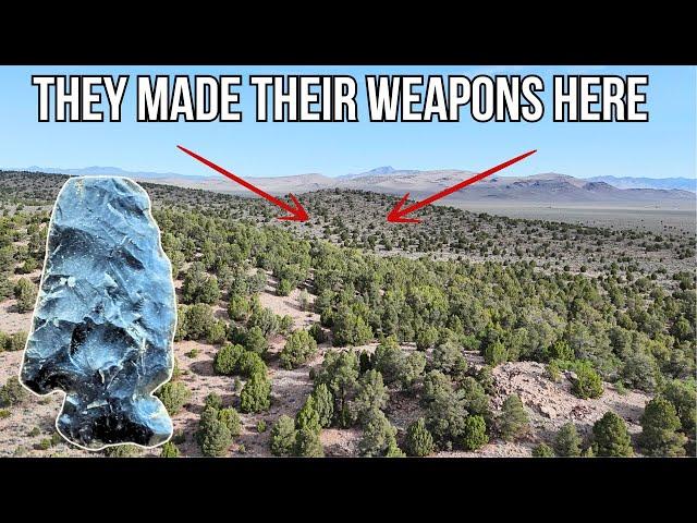 I Found Prehistoric Artifacts/Camps In The High Desert Hills