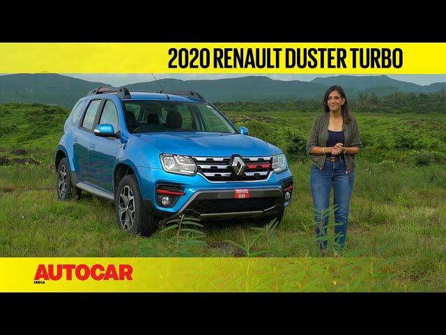 2020 Renault Duster Turbo review - 156hp petrol engine for hardy SUV | First Drive | Autocar India