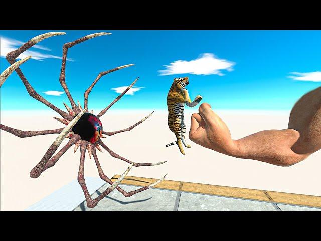 Black Hole Alien Catches Animals - Animal Revolt Battle Simulator