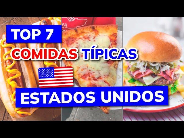  TOP 7 Comidas Típicas en Estados Unidos (están buenísimas...)