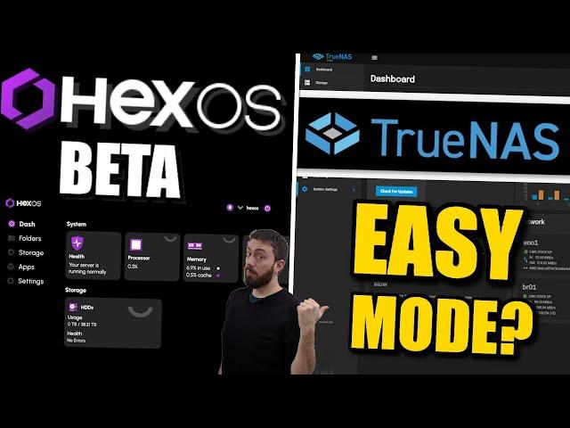 The HexOS Beta Review - TrueNAS EASY MODE?