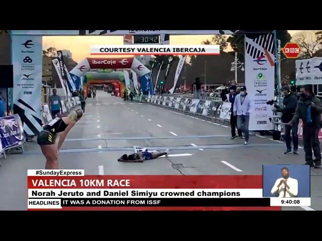 Norah Jeruto and Daniel Simiyu crowned winners of Valencia 10KM World Athletics label road race